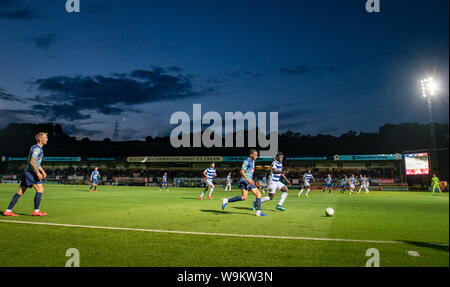 Allgemeine Ansicht der Aktion während der carabao Cup Runde 1 Übereinstimmung zwischen den Wycombe Wanderers und Lesen am Adams Park, High Wycombe, England am 13. August Stockfoto
