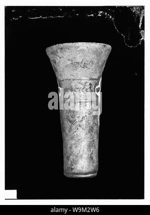 Antikes Glas, Stein, usw. Stockfoto