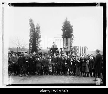 Arbor Day, 1920, E.T. Meredith, 4/16/20 Stockfoto