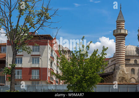 EDIRNE, Türkei - 26. MAI 2018: Alte Moschee in Edirne, Osten Thrakien, Türkei Stockfoto