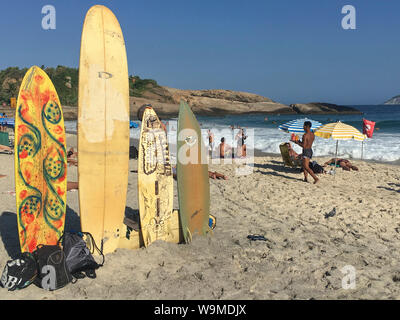 Strand IN RIO Stockfoto