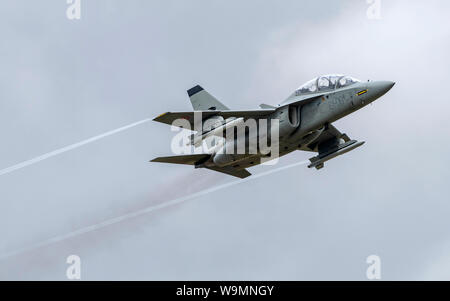 Italienische Luftwaffe T-346 A bei der Royal International Air Tattoo 2019 Stockfoto