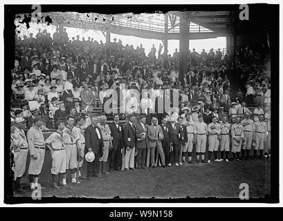 BASEBALL, Kongreß. TEAMS UND MASSE: BYRNES, James Francis, REP. Von SOUTH CAROLINA, 1911-1925; Rodgers, JOHN JACOB, REP. Von MASSACHUSETTS, 1913-1925; Harrison, PAT, REP. Von Mississippi, 1911-1919, Senator, 1919; FARR, JOHN RICHARD, REP. Aus PENNSYLVANIA, 1911-1919 Stockfoto