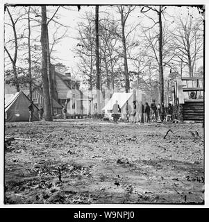 Bermuda 100, Virginia. Gen. Benjamin Butler's Hauptsitz Stockfoto