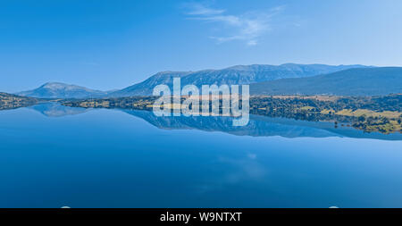 Peruca Stausee am Fluss Cetina, Kroatien Stockfoto