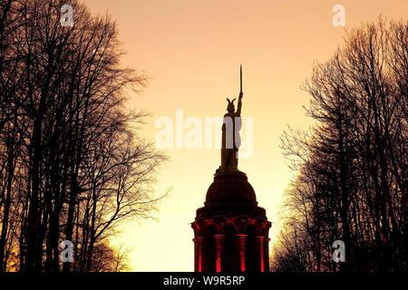 Hermannsdenkmal, Detmold, Nordrhein-Westfalen, Deutschland Stockfoto