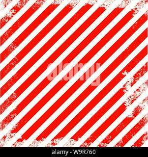 Vektor grunge Hintergrund mit roten Streifen auf weißem Hintergrund Stock Vektor