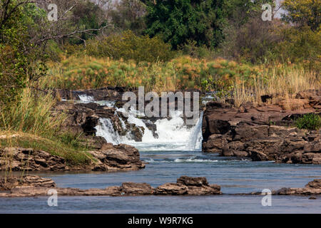 Popa Falls, Namibia, Afrika Stockfoto