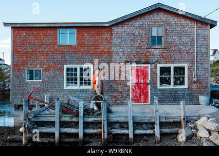 Peggy's Cove, Port, Nova Scotia, Kanada Stockfoto