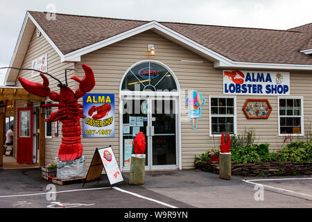 Hummer Shop, Alma, New Brunswick, Kanada Stockfoto