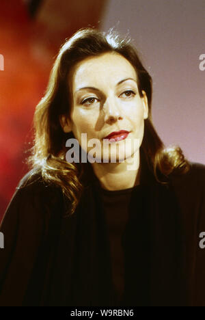 Ute Lemper, deutsche Musicaldarstellerin, Chansonsängerin und Plant, Deutschland 1993. Deutsche musical Schauspielerin und chansonsängerin Ute Lemper, Deutschland 1993. Stockfoto