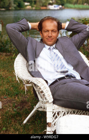 Jochen Horst, deutscher Wis und TV-Darsteller, Deutschland, 2000. Jochen Horst, deutsche TV-Schauspieler, Deutschland, 2000. Stockfoto