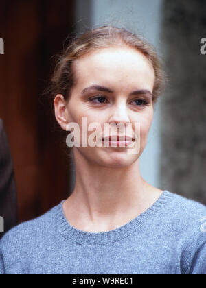 Nina Hoss, deutsche Filmschauspielerin und Theater-Darstellerin, Deutschland, 2001. Nina Hoss, deutsche Schauspielerin und Theaterschauspielerin, Deutschland, 2001. Stockfoto