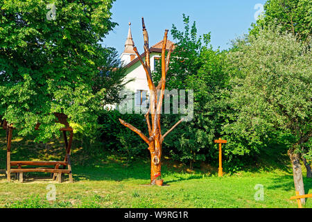 Örség, Wächterregion, életfa, Baum des Lebens" Stockfoto