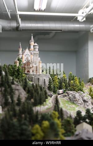 Die Bayern Zone in der Miniataur Wunderland, Hamburg, Deutschland Stockfoto