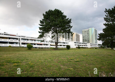 Wolkenkratzer in Sierksdorf Deutschland Stockfoto