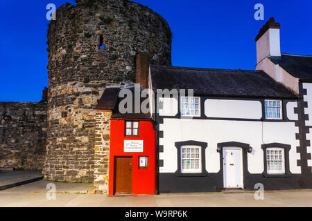 Wales, Gwynedd, Conwy, Kleinste Haus in Großbritannien, 30064136 *** Local Caption *** Stockfoto