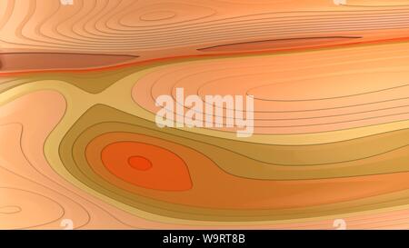 3D-Rendering abstrakte Minimalismus Arizona Canyons der Erde farbige analog Farbton Programme kostenlose Farben grafik design Resource Stockfoto