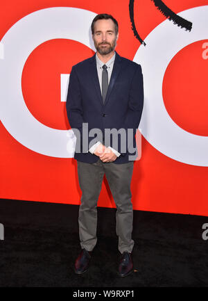 WESTWOOD, CA - 14. August: Forte besucht die Premiere von Universal Pictures' 'Guten Jungs' im Regency Dorf Theater am 14. August 2019 in Westwood, Kalifornien. Stockfoto