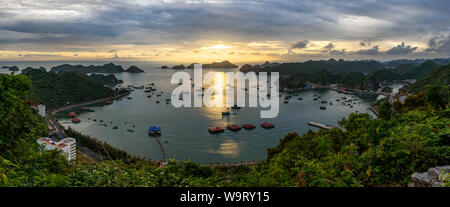 Insel Cat Ba (Vietnam) Stockfoto