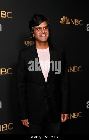 West Hollywood, CA. 13 Aug, 2019. Siddharta Khosla in der Ankunftshalle für NBC und Universal Emmy Nominee Feier, Tesse Restaurant, West Hollywood, CA August 13, 2019. Credit: Priscilla Grant/Everett Collection/Alamy leben Nachrichten Stockfoto