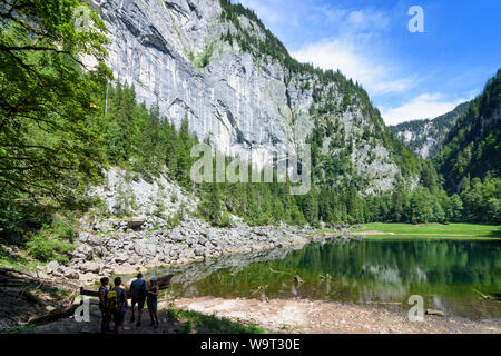 Grundlsee: See Kammersee, Quelle der Traun in Ausseerland-Salzkammergut, Steiermark, Steiermark, Österreich Stockfoto