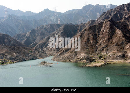 Wasserbehälter in Sharjah Stockfoto