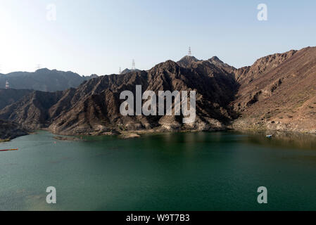 Wasserbehälter in Sharjah Stockfoto