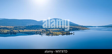 Peruca Stausee am Fluss Cetina, Kroatien Stockfoto