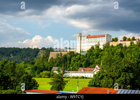 "Wilibaldsburg" in Eichstätt, Bayern, Deutschland Stockfoto