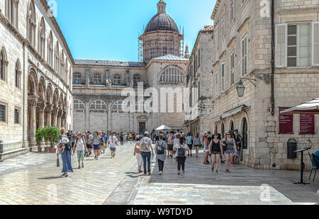 Dubrovnik-Kathedrale Stockfoto