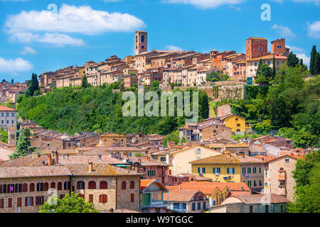 Colle di Val d'Elsa, Siena, Toskana, Italien Stockfoto