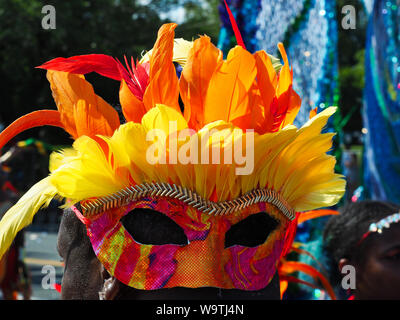 Farben der Karibischen Karneval, Toronto 2019 Stockfoto