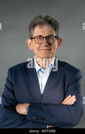 Edinburgh, Schottland, Großbritannien, 15. Aug 2019. Abgebildet auf dem Edinburgh Book Festival, Alan Rusbridger, ehemaliger Wächter Editor. Credit: Brian Wilson/Alamy leben Nachrichten Stockfoto