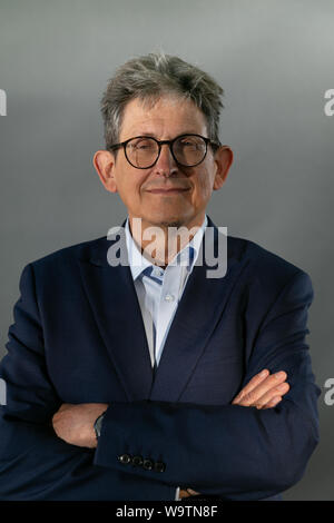 Edinburgh, Schottland, Großbritannien, 15. Aug 2019. Abgebildet auf dem Edinburgh Book Festival., Alan Rusbridger, ehemaliger Wächter Editor. Credit: Brian Wilson/Alamy leben Nachrichten Stockfoto