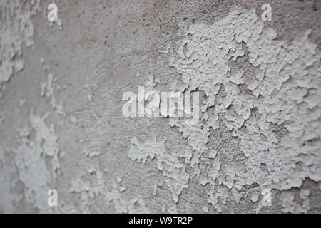 Hellgrau Farbe Dunkelgrau stein Wand Stockfoto