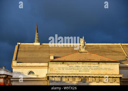 Teatro Carlo Felice, die Piazza de Ferrari, Genua, Genua, Italien, Italia Stockfoto