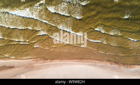 Leer, Meer und Strand Hintergrund mit Kopie Raum, Urlaub Ferien Konzept Stockfoto