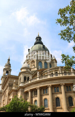 St.-Stephans-Basilika in Budapest, Ungarn (Szent Istvan Basilika) Stockfoto