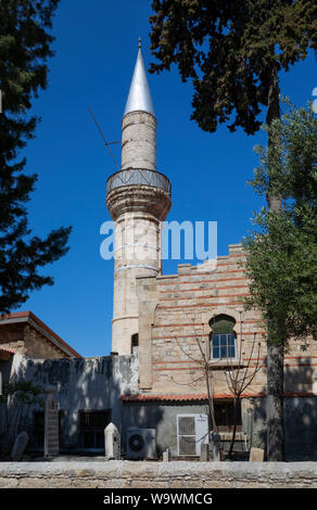 Die Große Moschee (Cami Kebir) in Limassol, Zypern. Stockfoto