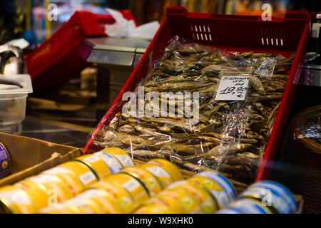 Vidzeme Farmers' Market, Riga, Lettland Stockfoto