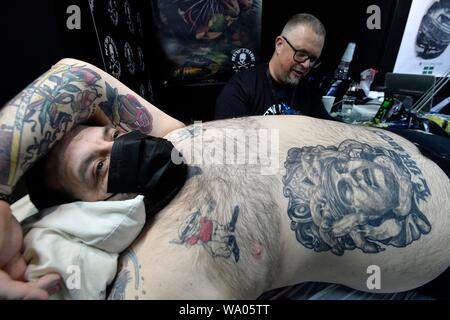 Tattoo Convention Brighton Centre 2019 Bild: Terry Applin Stockfoto