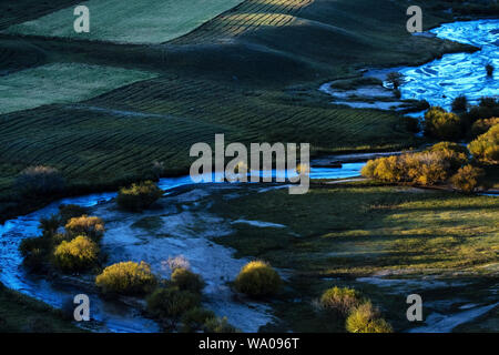 Dam Landschaft in der Inneren Mongolei Stockfoto
