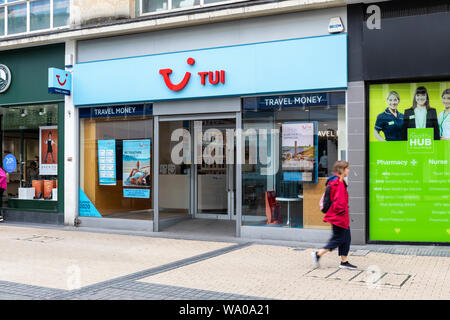 TUI Holiday Store, Broadmead, Bristol City Centre, England, Großbritannien Stockfoto