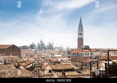 Stadtbild Blick von San Marco, Venedig, Italien Stockfoto