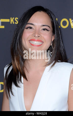 Hollywood, Ca. 15 Aug, 2019. Montana Roesch am Niedrig Niedrig Premiere Arclight in Hollywood, Kalifornien, 15. August 2019. Quelle: David Edwards/Medien Punch/Alamy leben Nachrichten Stockfoto