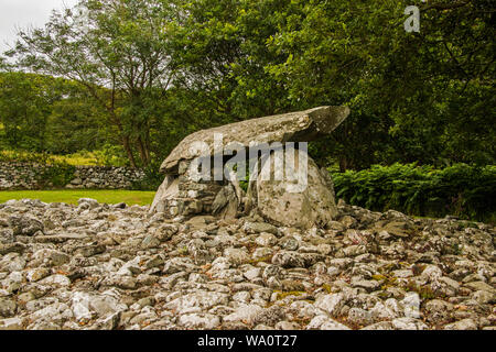 Dyffryn Ardudwy Grabkammer Stockfoto