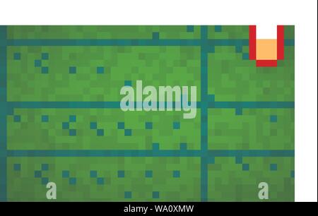 Greenrealistic nahtlose Muster stricken Textur Vektor EPS 10. Stock Vektor