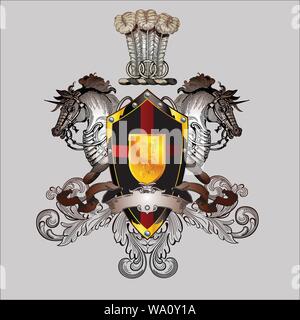 Royal logo Vektor Stock Vektor