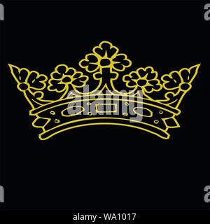 Royal logo Vektor Stock Vektor